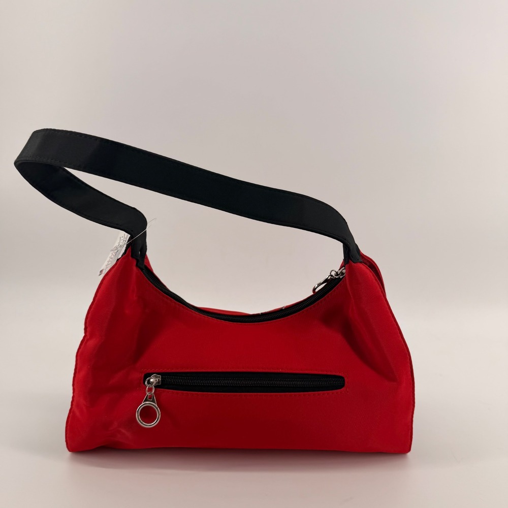 MLB Shoulder Bag Womens Red St. Louis Cardinals Blowout Purse Hobo Logo NWT - Picture 4 of 9